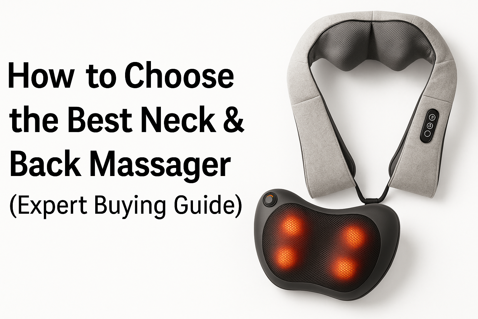 How to Choose the Best Neck & Back Massager (Expert Buying Guide)