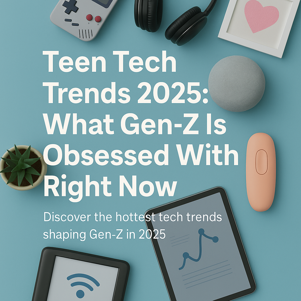 Teen Tech Trends 2025: What Gen-Z Is Obsessed With Right Now