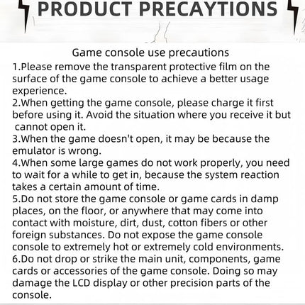 Portable Retro Game Console, 5.5-Inch Large Screen, 10 Emulator Support, Ultra HD Graphics Handheld Game Console, Ideal Gift for Birthdays, Father’S Day & Christmas