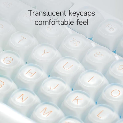 FURYCUBE IP98 Foundation Keyboard 98Keys Wired with Number Pad Silent Media Knob Custom Mechanical Feel RGB Backlit Ergonomic for PC MAC PS4 Xbox ONE