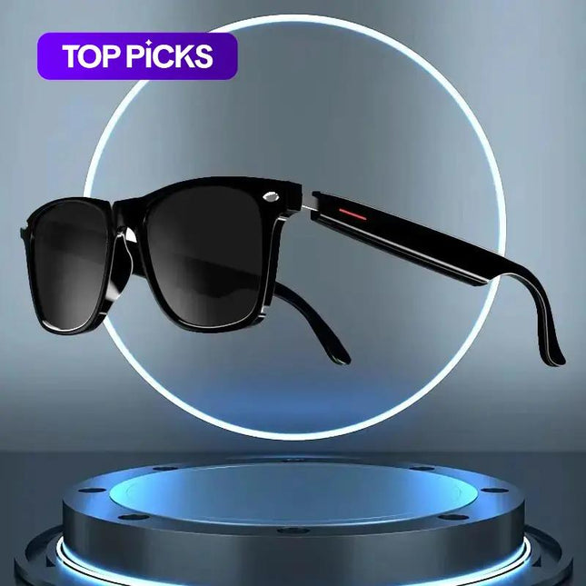 Smart Glasses with High-Quality Sound, Voice Calling, Bluetooth-Compatible Fast Pairing, Large Battery Capacity, Long-Lasting, Perfect Gift #TOP PICKS