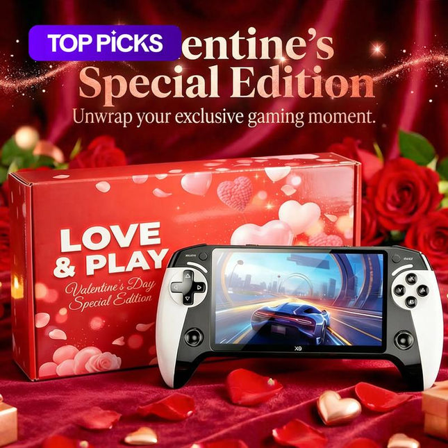 Portable Retro Game Console, 5.5-Inch Large Screen, 10 Emulator Support, Ultra HD Graphics Handheld Game Console, Ideal Gift for Birthdays, Father’S Day & Christmas